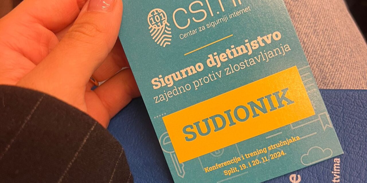 Konferencija „Sigurno djetinjstvo“ i otvorenje novog ureda Centra za sigurniji Internet u Splitu